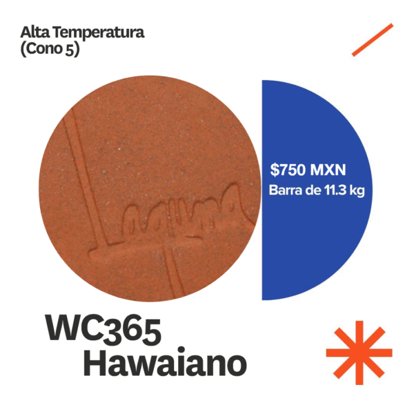WC365 ROJO HAWAIANO