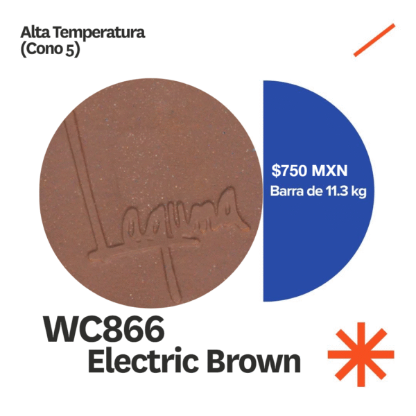 WC866 MARRÓN ELÉCTRICO