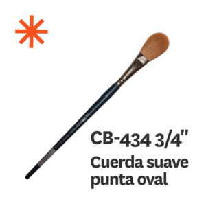 Pincel Oval CB-434