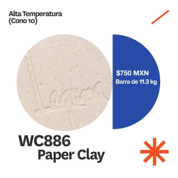 WC886 PAPER CLAY